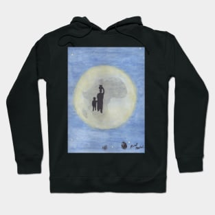 African Moon -"The meek shall inherit the Earth" Hoodie